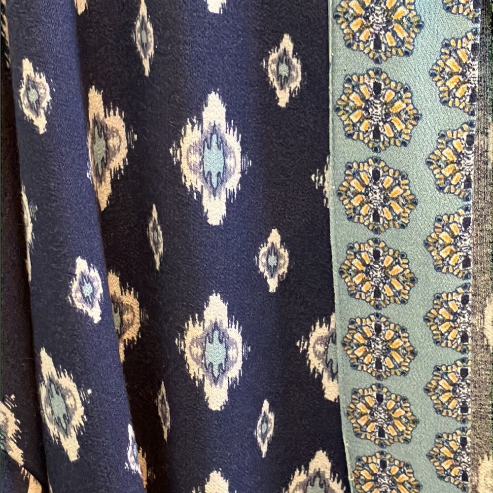 Knox Rose bohemian medallion kimono blue size S/XS - Picture 4 of 14